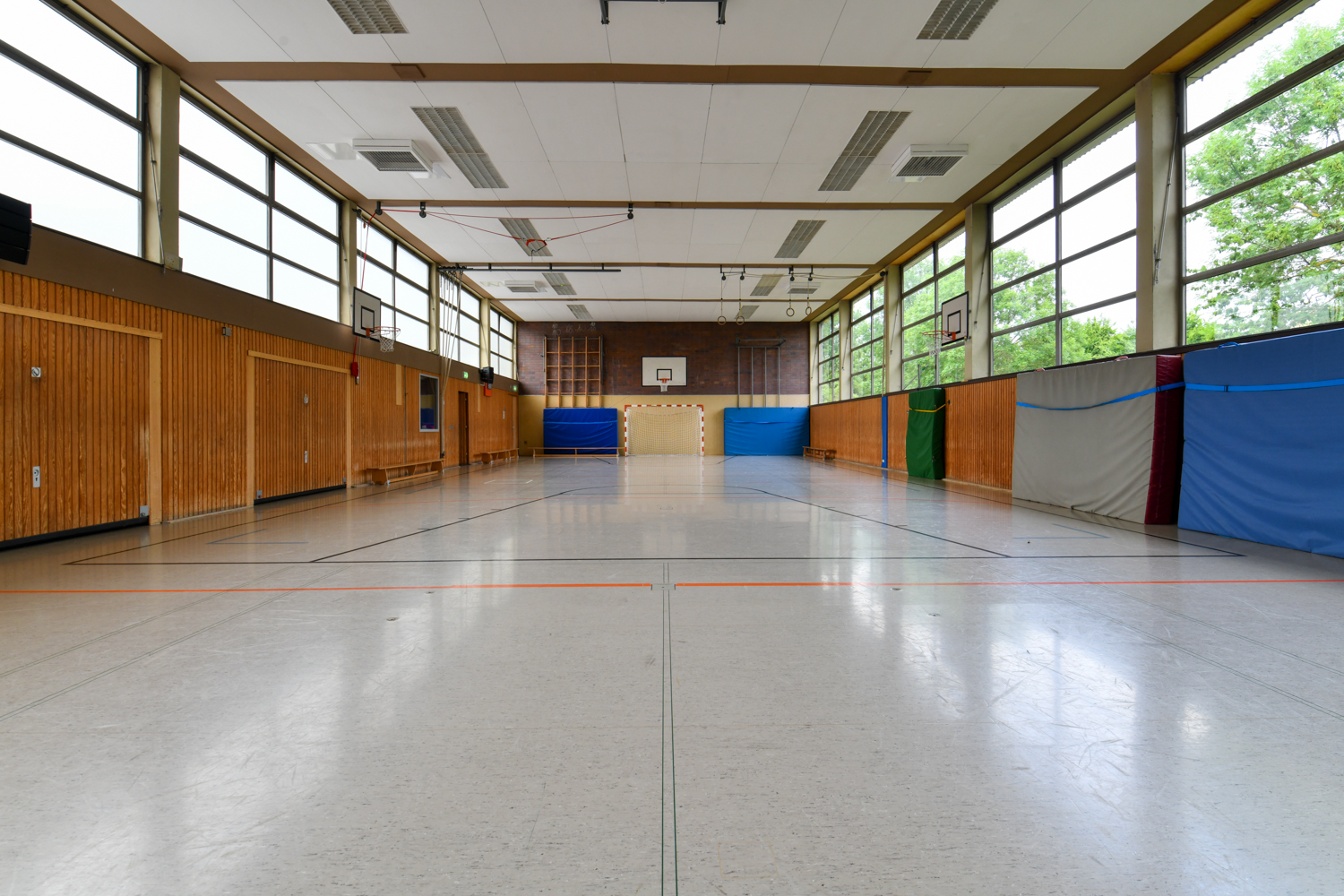 Foto der Sporthalle